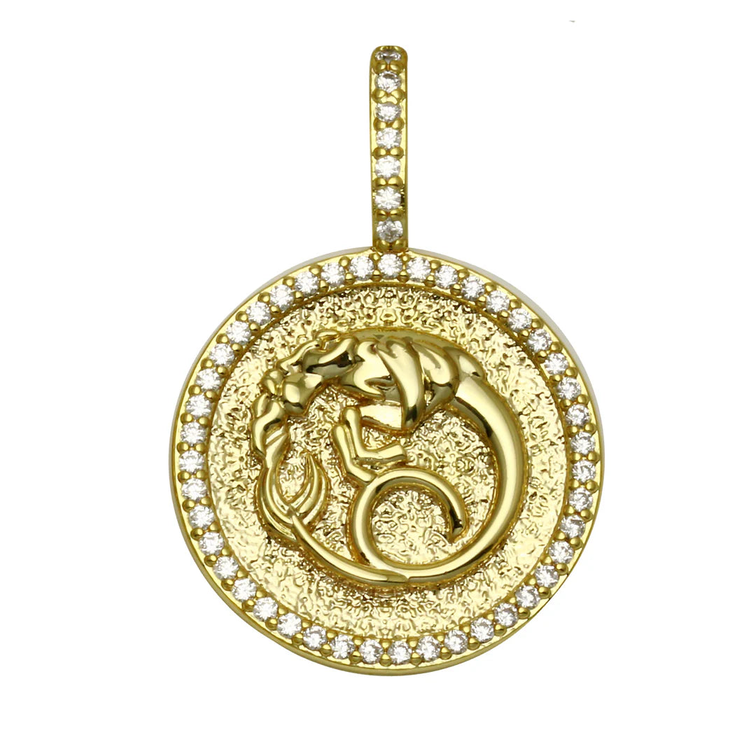 Zodiac Medallion Charm