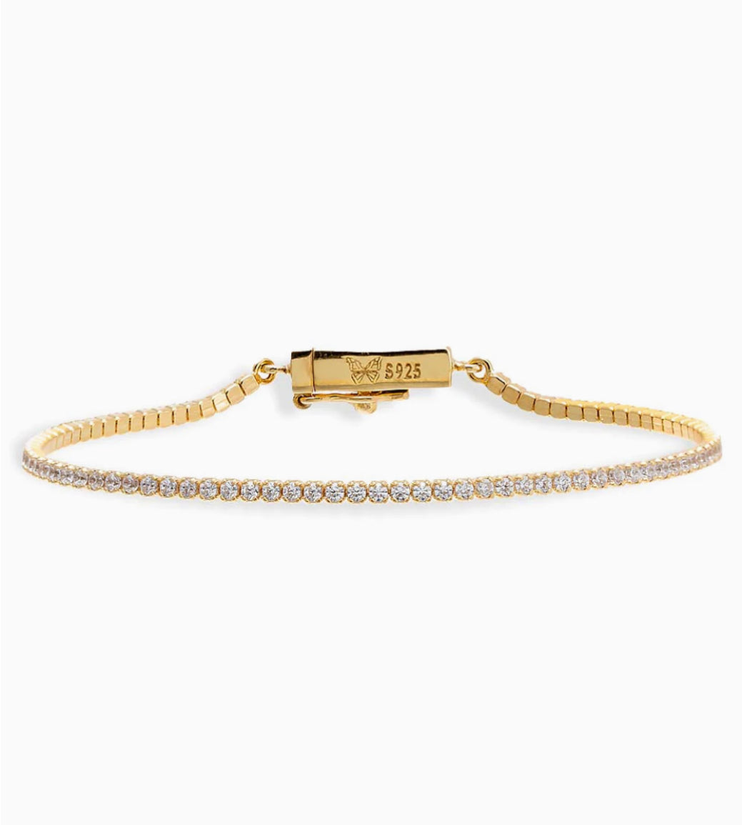 Classic Thin Tennis Bracelet