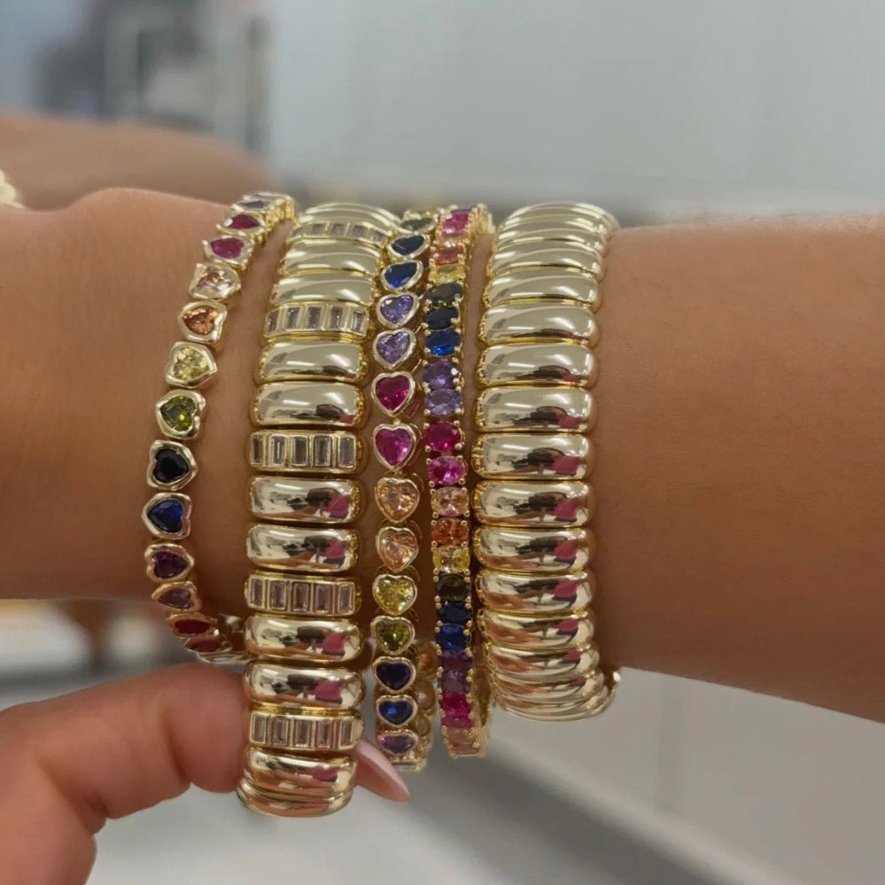 LUXE BAGUETTE STRETCHY BRACELET