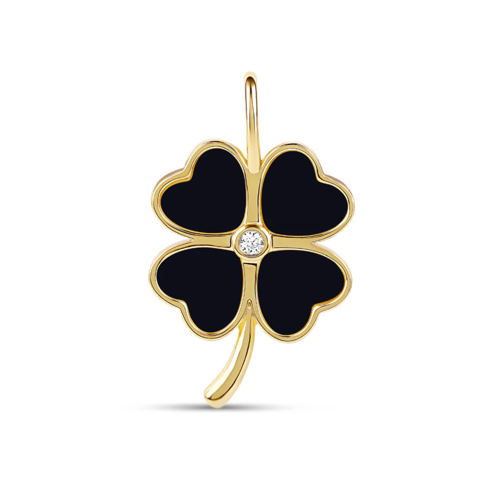 BLACK CLOVER STONE CHARM