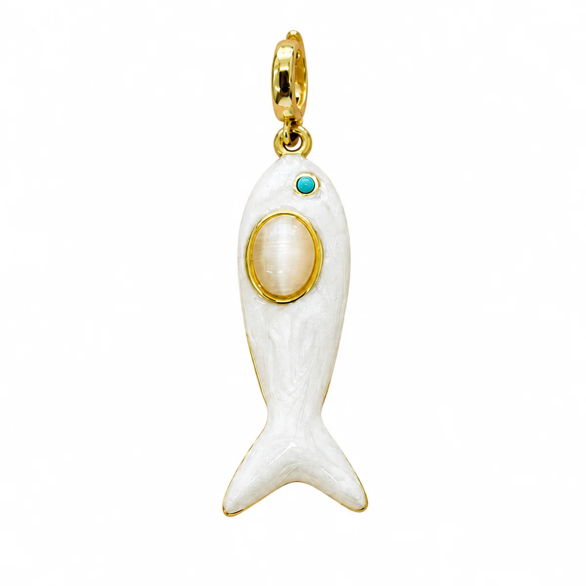 Pastel Fish Charm