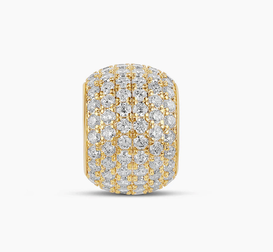 FULL PAVE SPACER CHARM