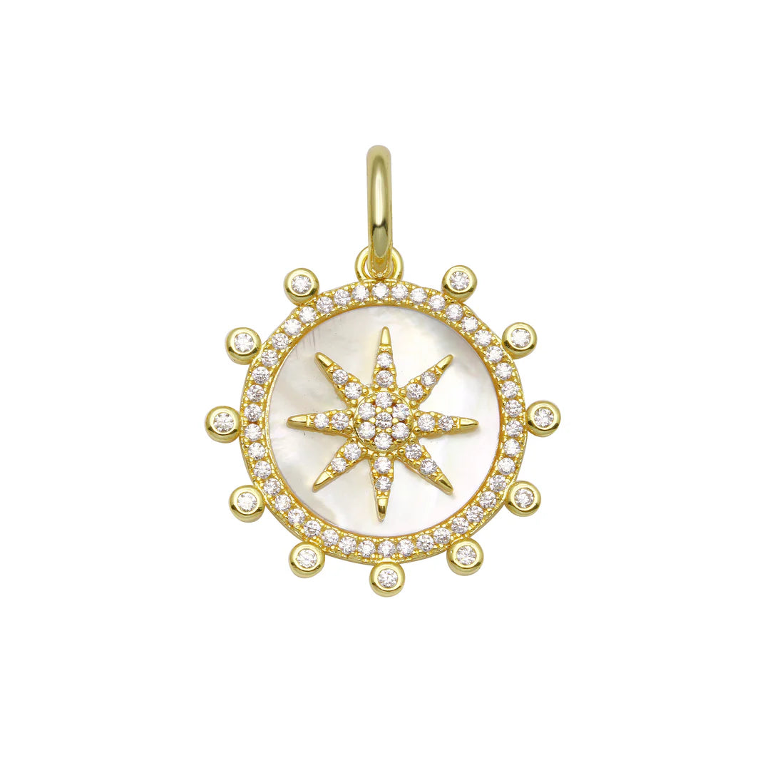 Compass Color Charm