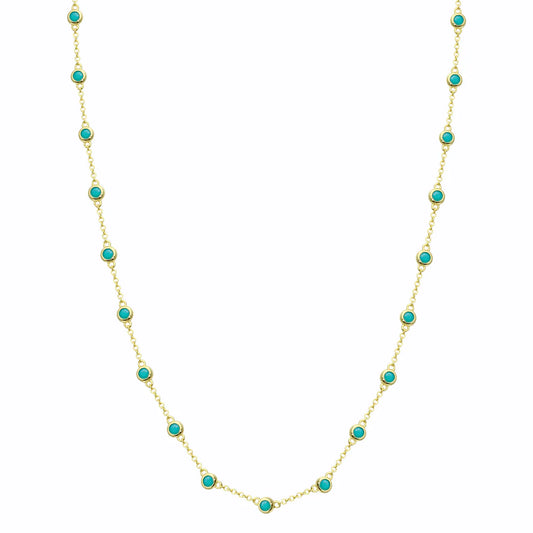 Turquoise Strand Necklace