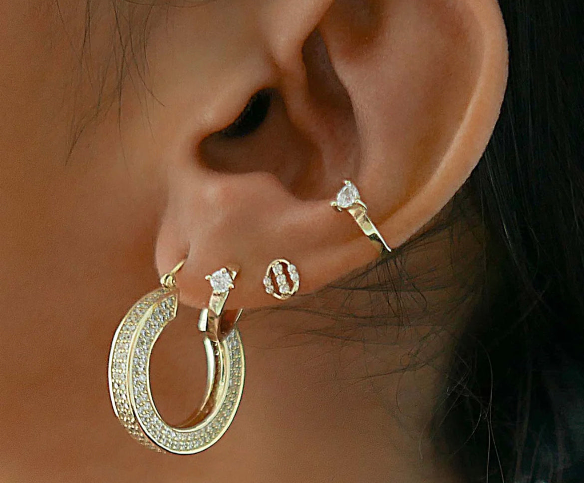 Vane Pave Hoops