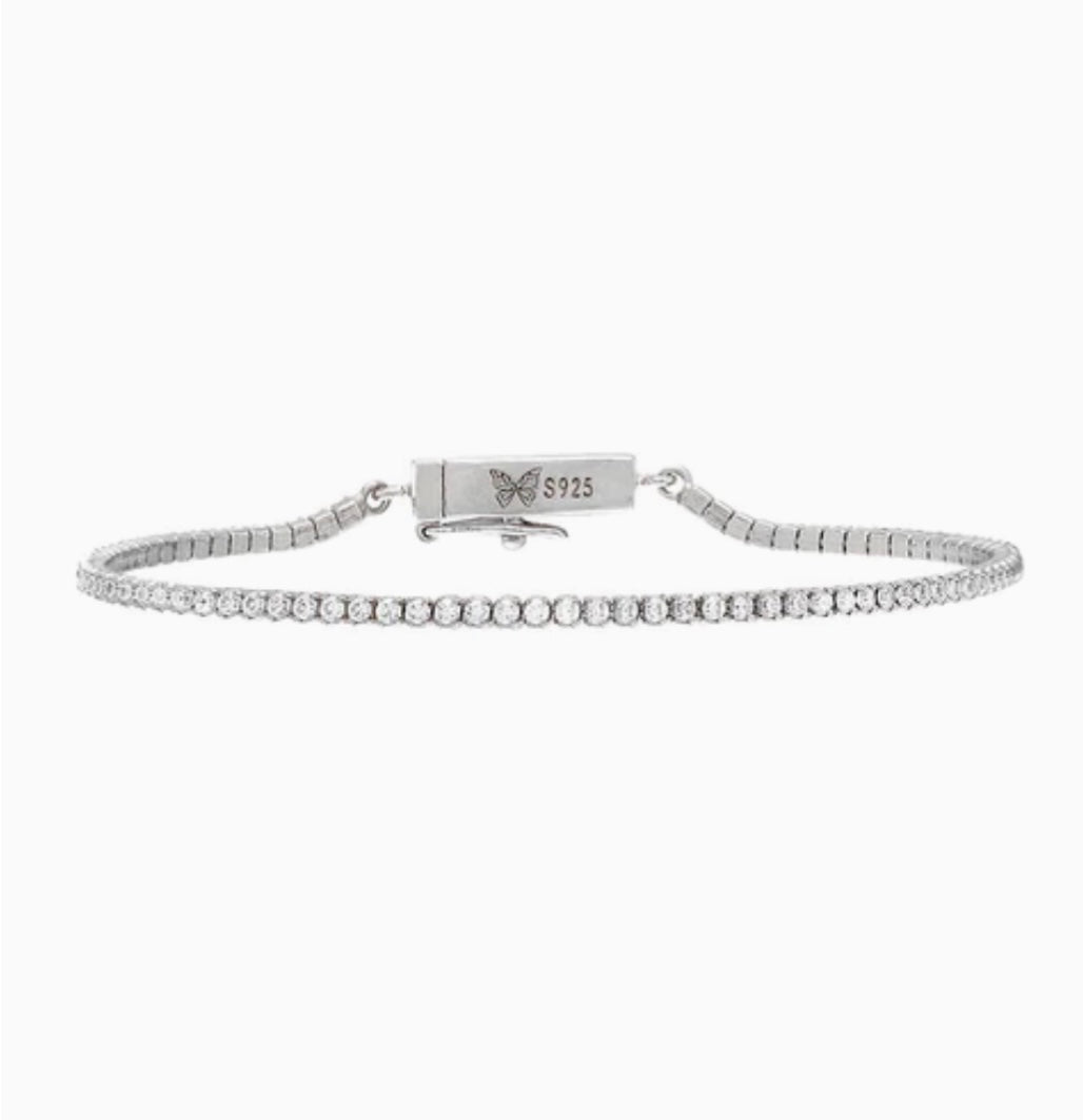 Classic Thin Tennis Bracelet