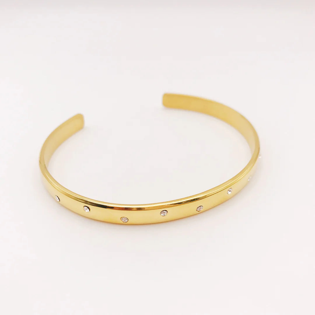 Pave Gold Cuff