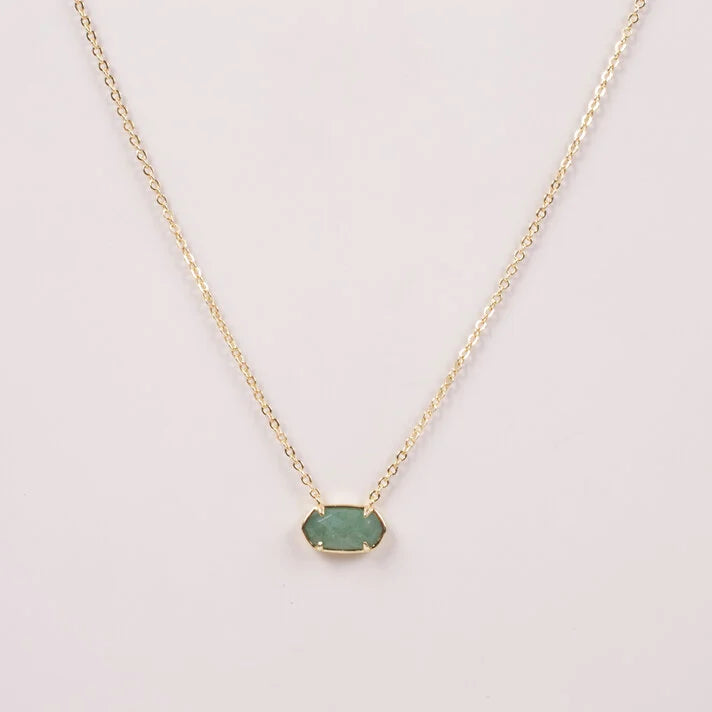 Green Stone Necklace