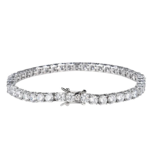 Silver Tennis Bracelet