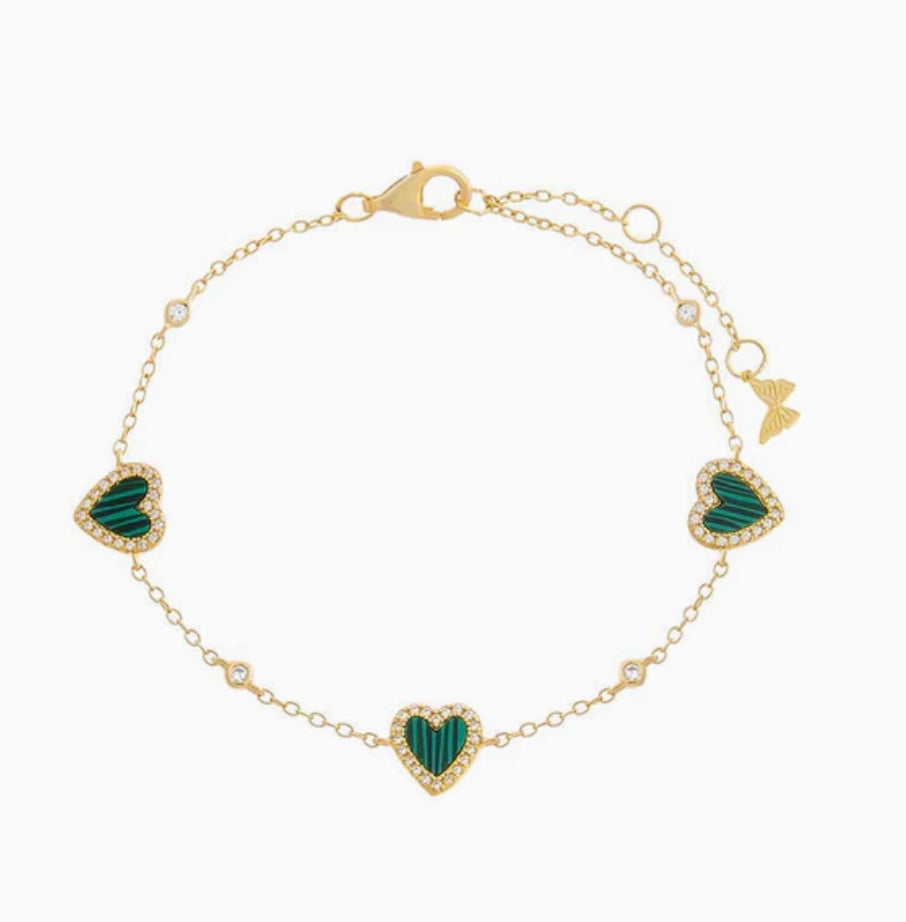 MULTI HEART BRACELET