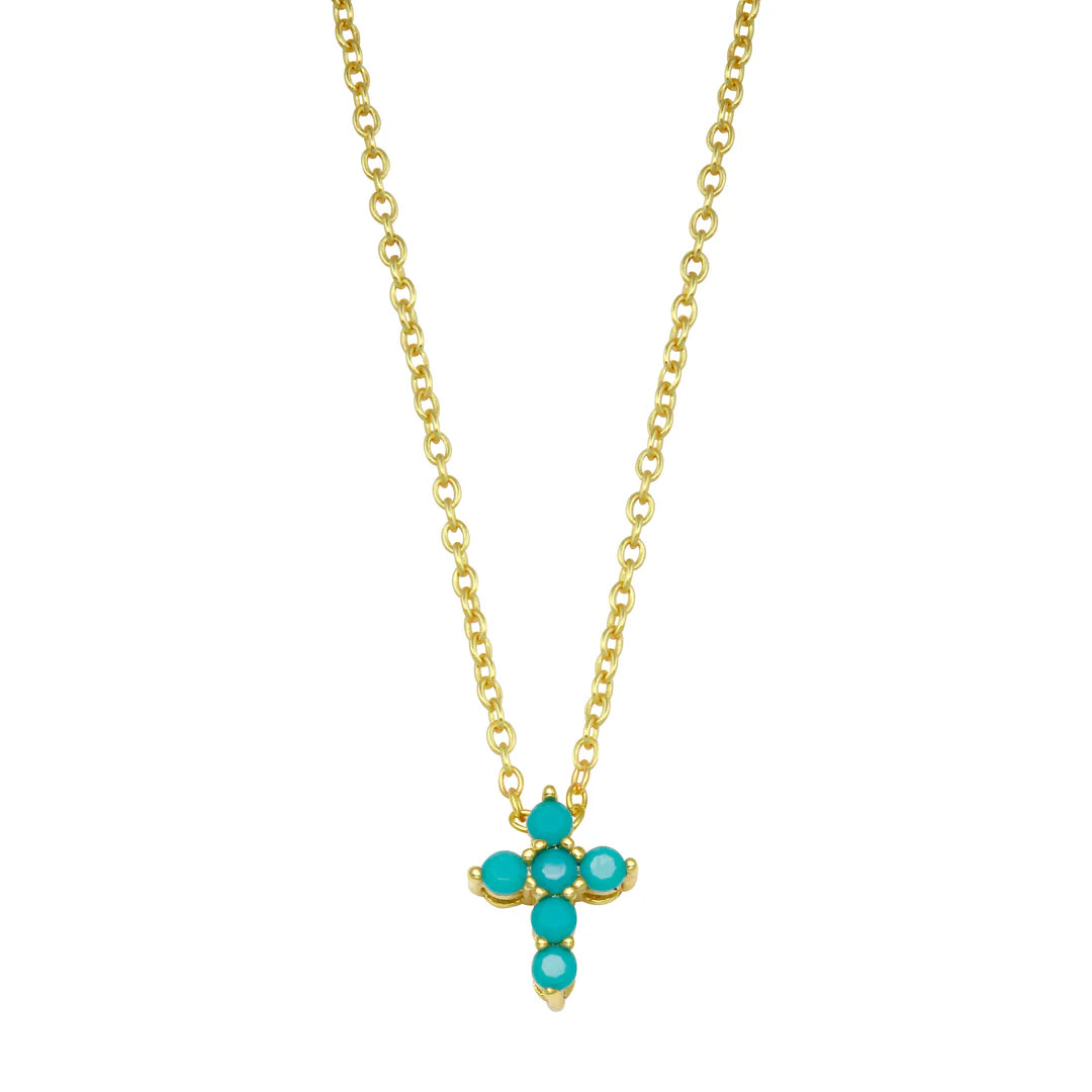 Gold Tiny Cross