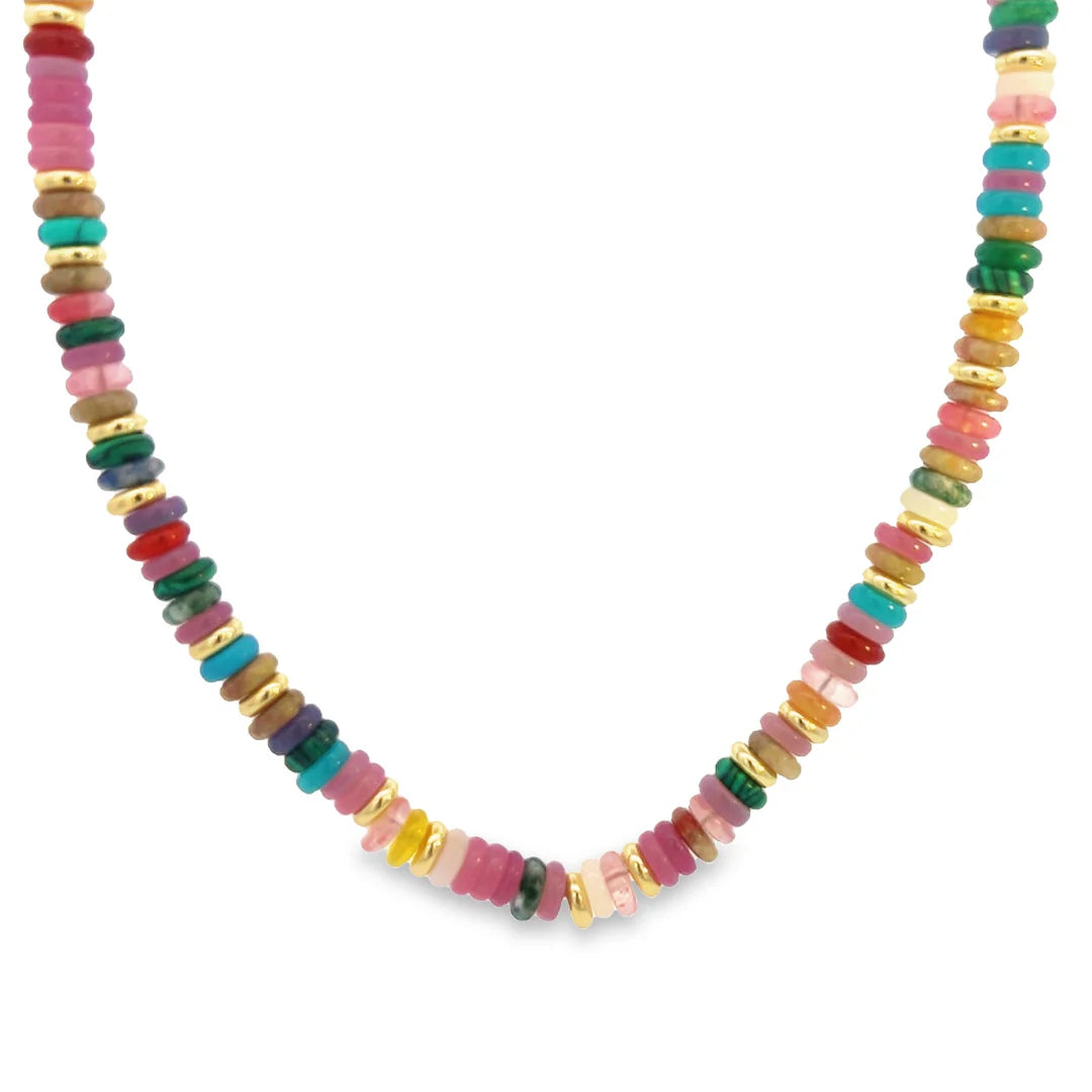 Multicolor Pukka Necklace