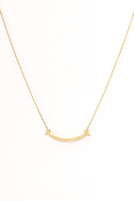 Curved Bar Necklace