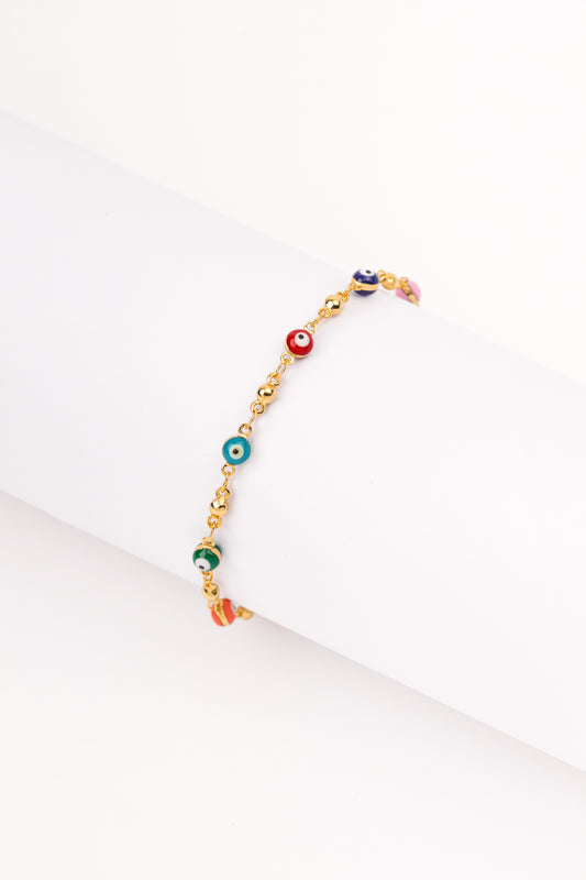 Multi Color Eye Bracelet