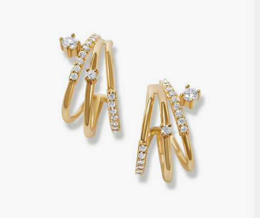 GOLD BRAUN EARRINGS