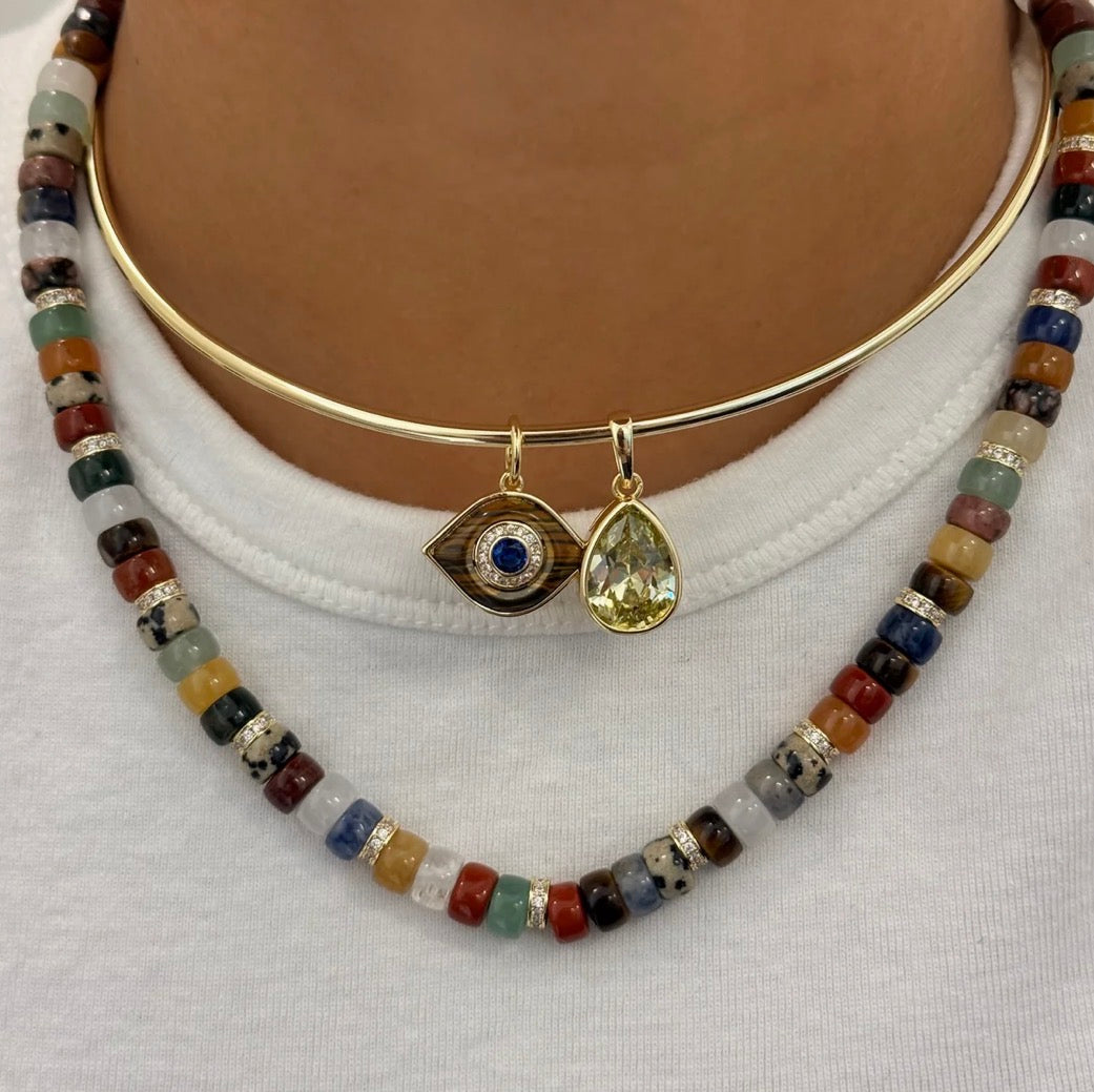 Mosaic Rocks Necklace