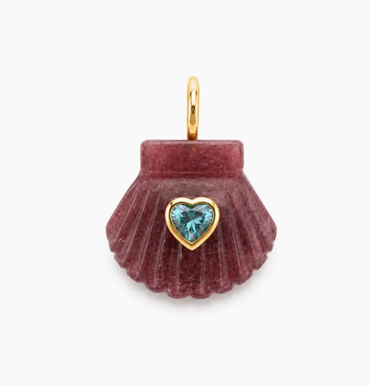 PINK SHELL CHARM
