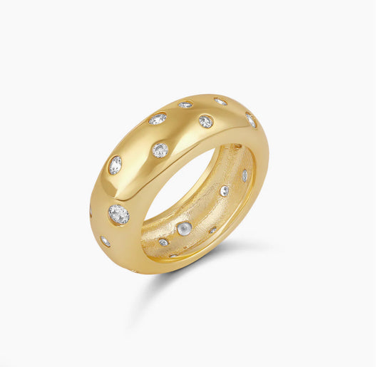 SCATTER SET DOME RING