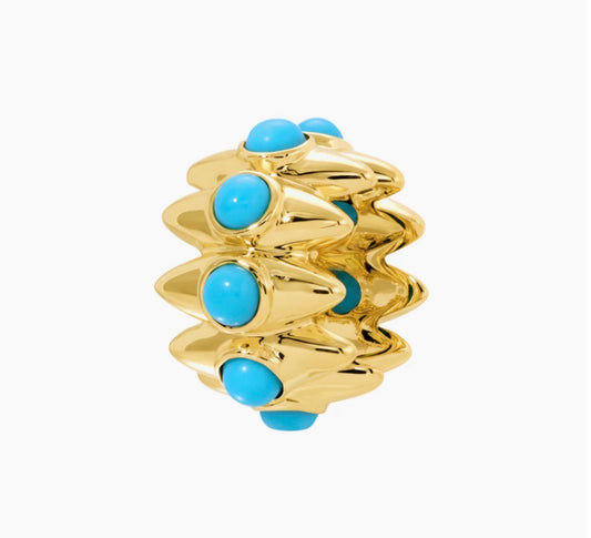 TURQUOISE SPIKE SPACER