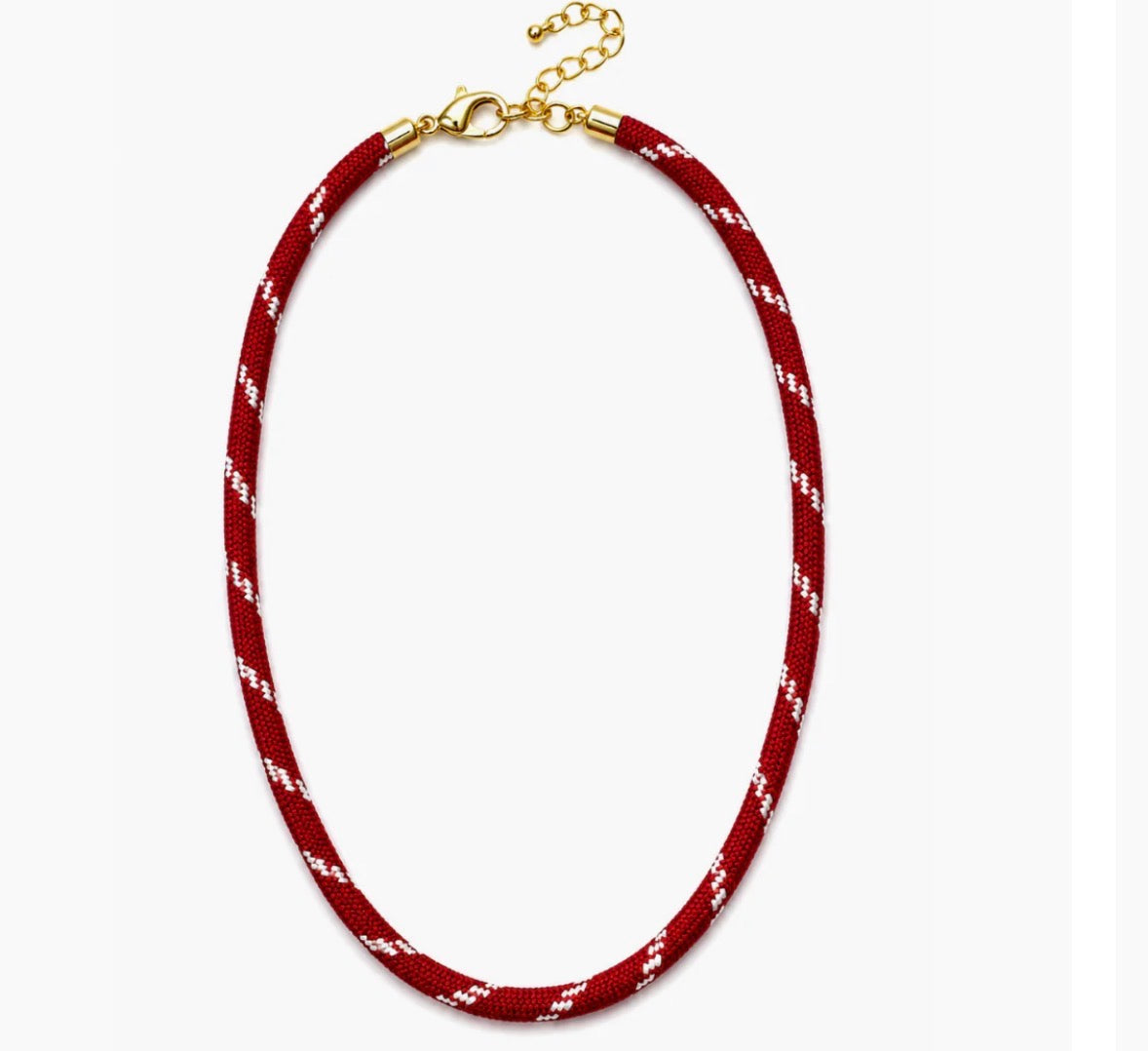 RED VOYAGE CORD NECKLACE