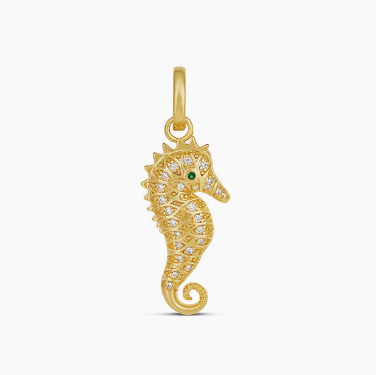 GOLDEN TIDE SEAHORSE CHARM