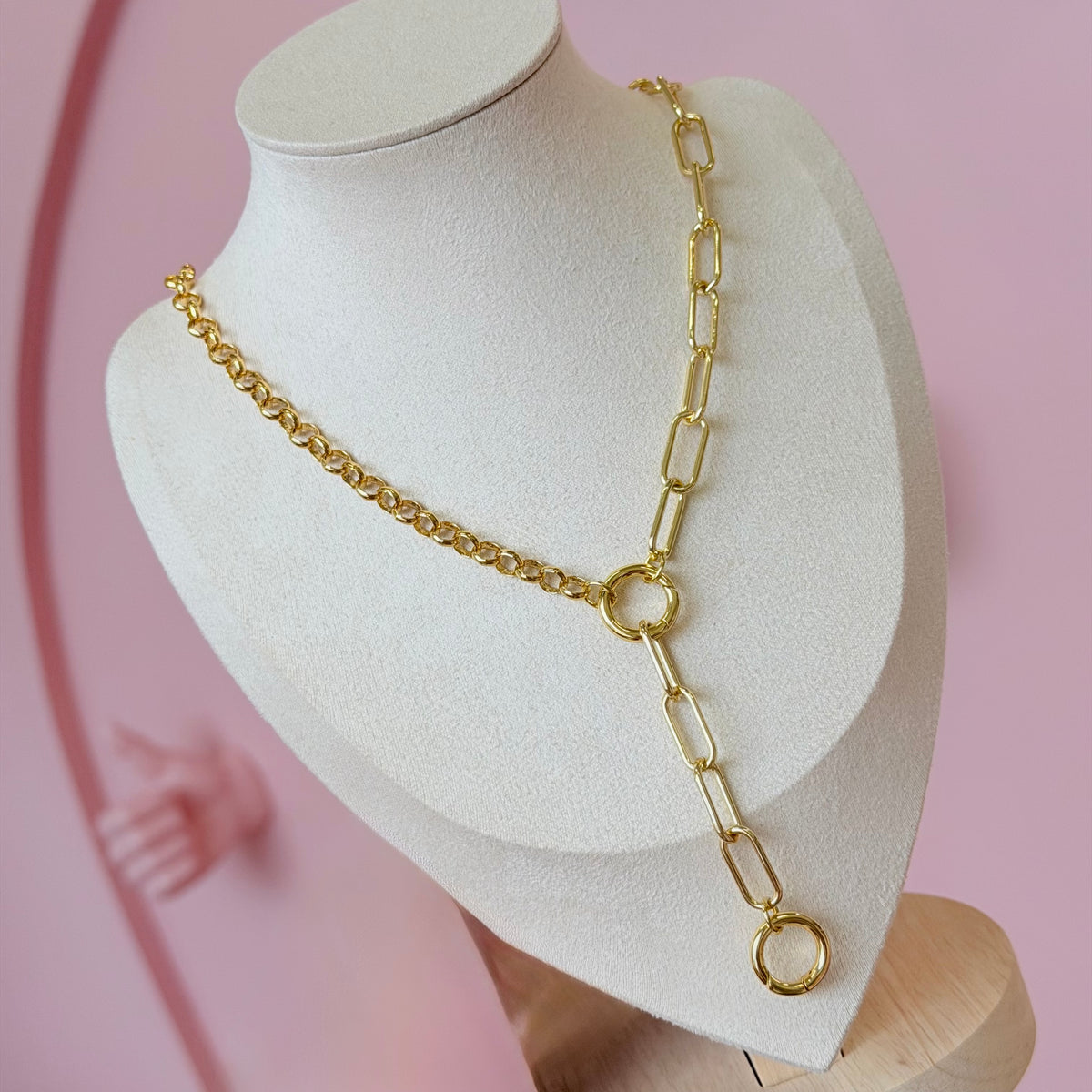 Lariat add on necklace