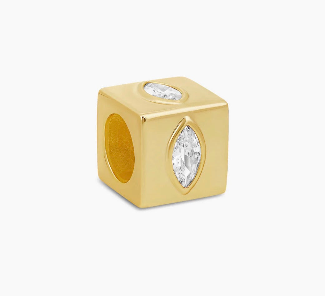 MARQUISE CUBE SPACER CHARM