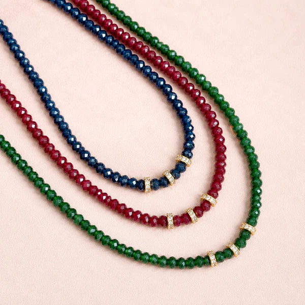 Luxe Crystal Bead Necklace