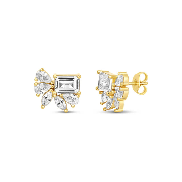 RADIANT BLOOM STUD EARRINGS