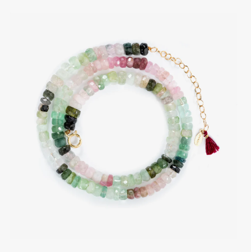 Zoé Necklace Tourmaline