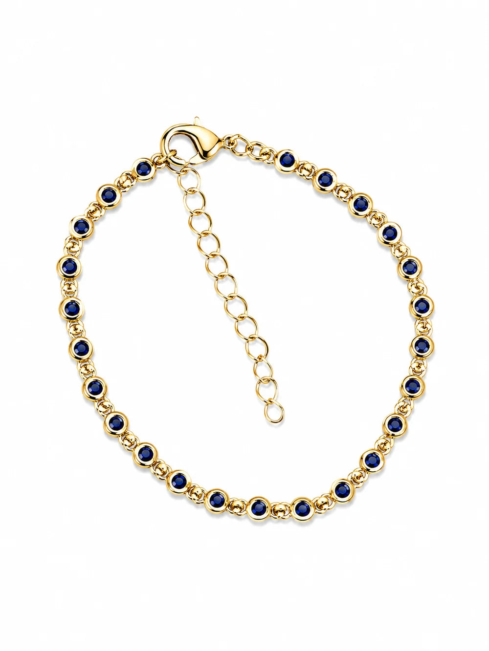 Crystal Color Tennis Bracelet