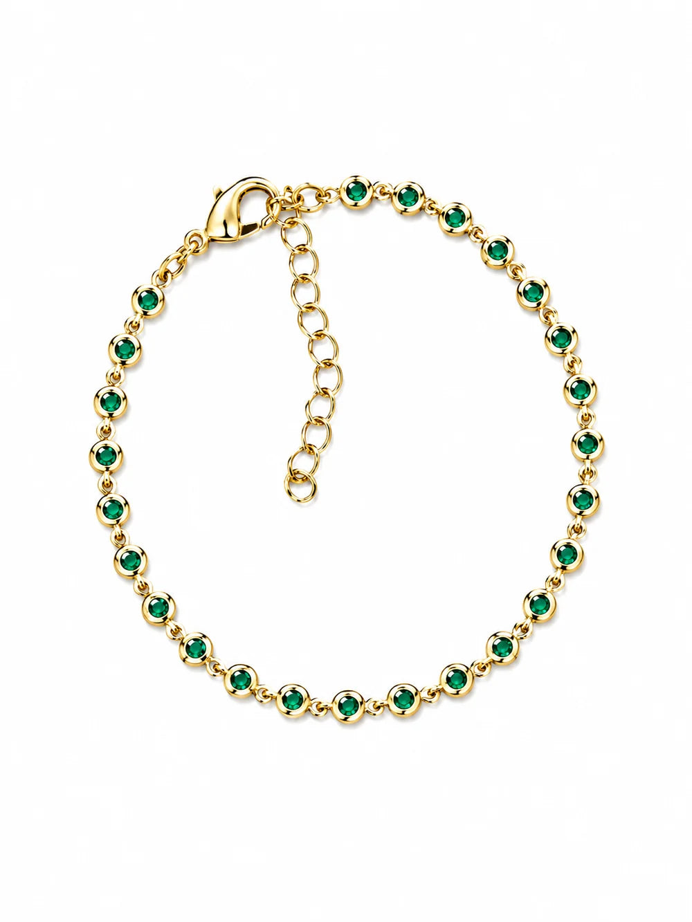 Crystal Color Tennis Bracelet