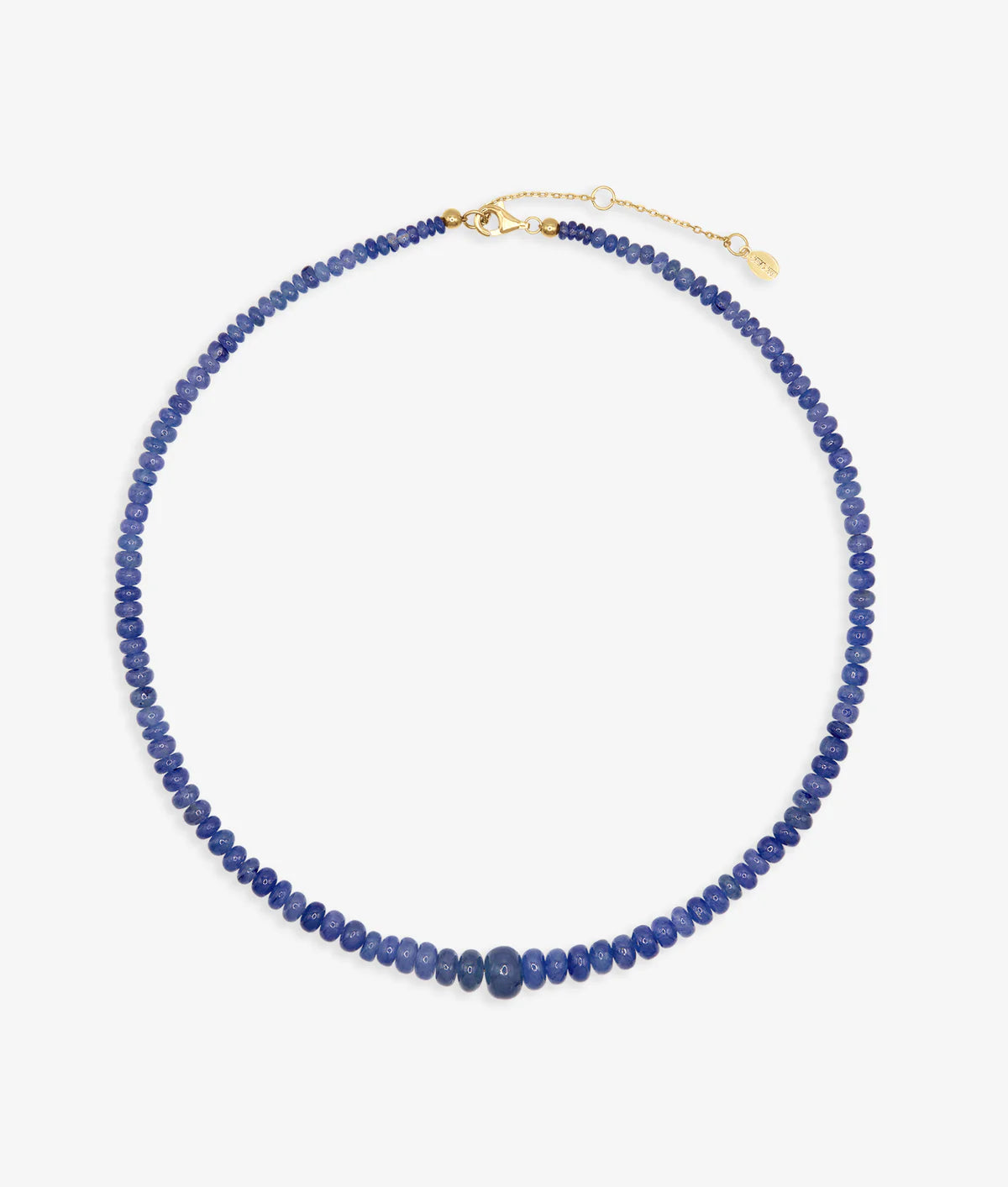 Gemstone Necklace, Blue Sapphire