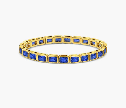 BLUE CLASSIC GLOW STRETCHY BRACELET