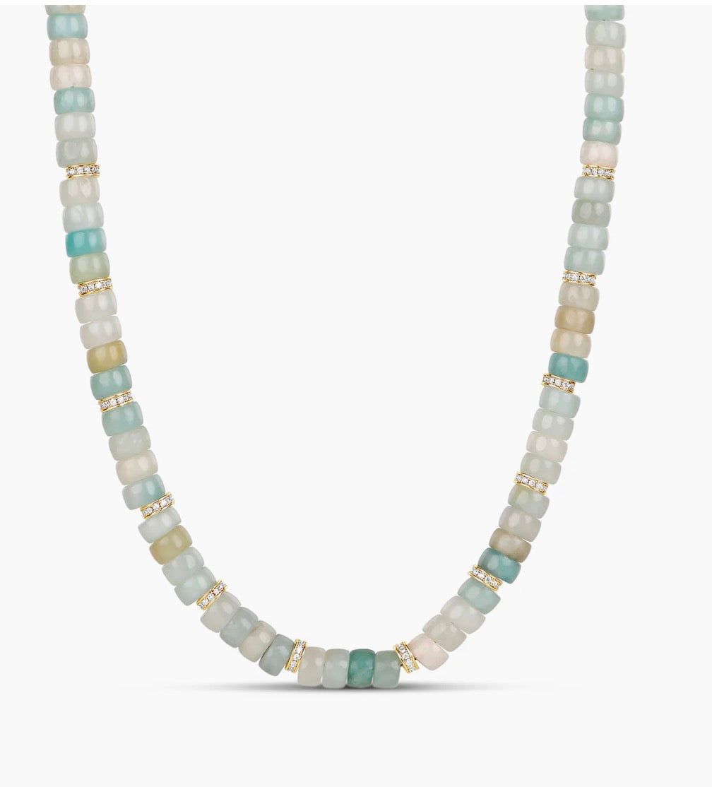 SAGE ON THE ROCKS NECKLACE