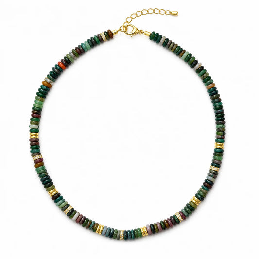 AGATA PUKKA NECKLACE
