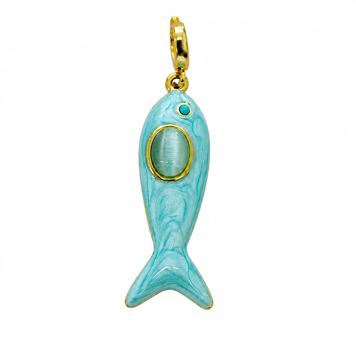 Pastel Fish Charm
