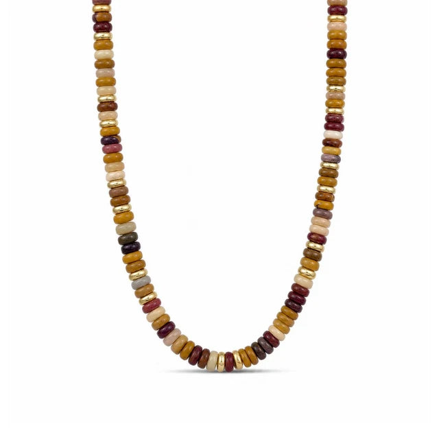 PUMPKIN SPICE PUKKA NECKLACE