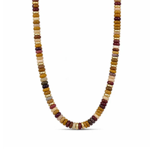 PUMPKIN SPICE PUKKA NECKLACE