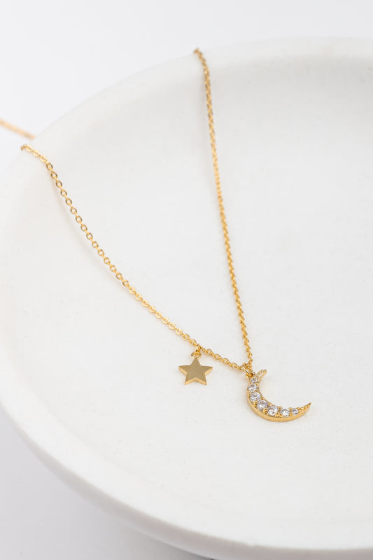 LUNA CHARM NECKLACE