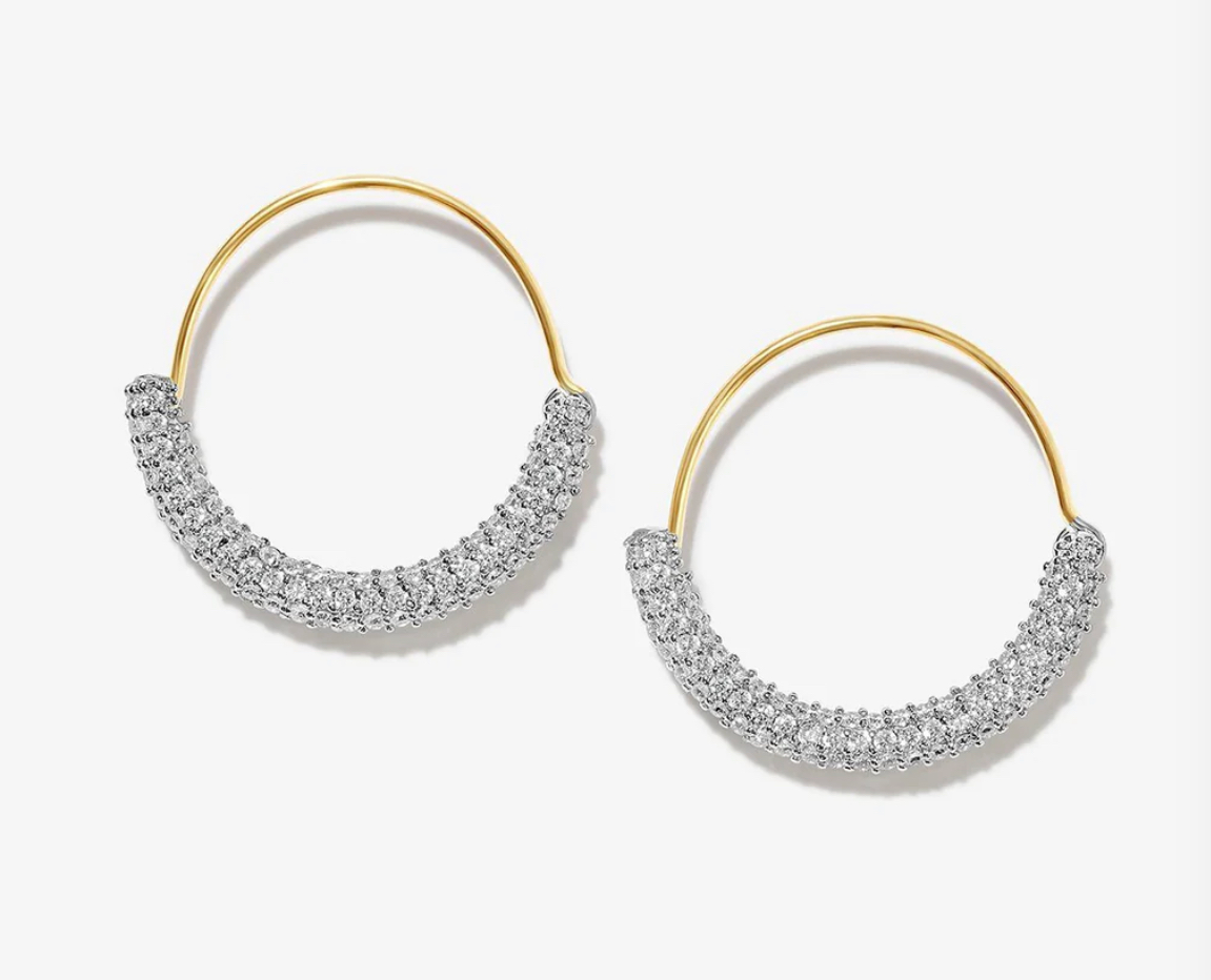 MEDIUM HOOP EARRINGS