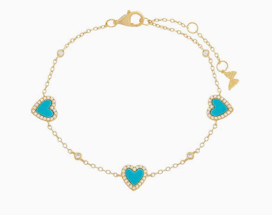 MULTI HEART BRACELET