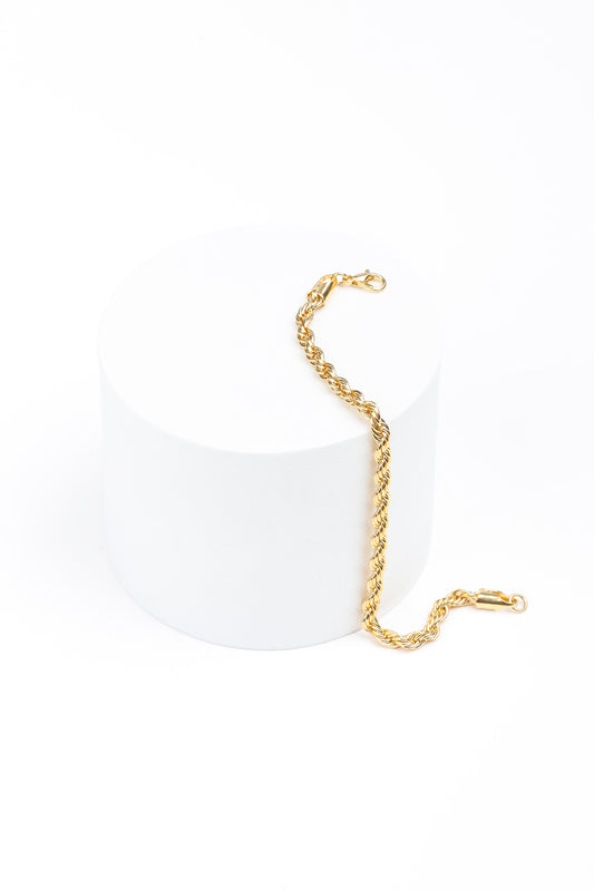 TWIST GOLD BRACELET